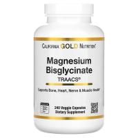 Картинка Магній Бісгліцинат California Gold Nutrition Magnesium Bisglycinate від інтернет-магазину спортивного харчування PowerWay